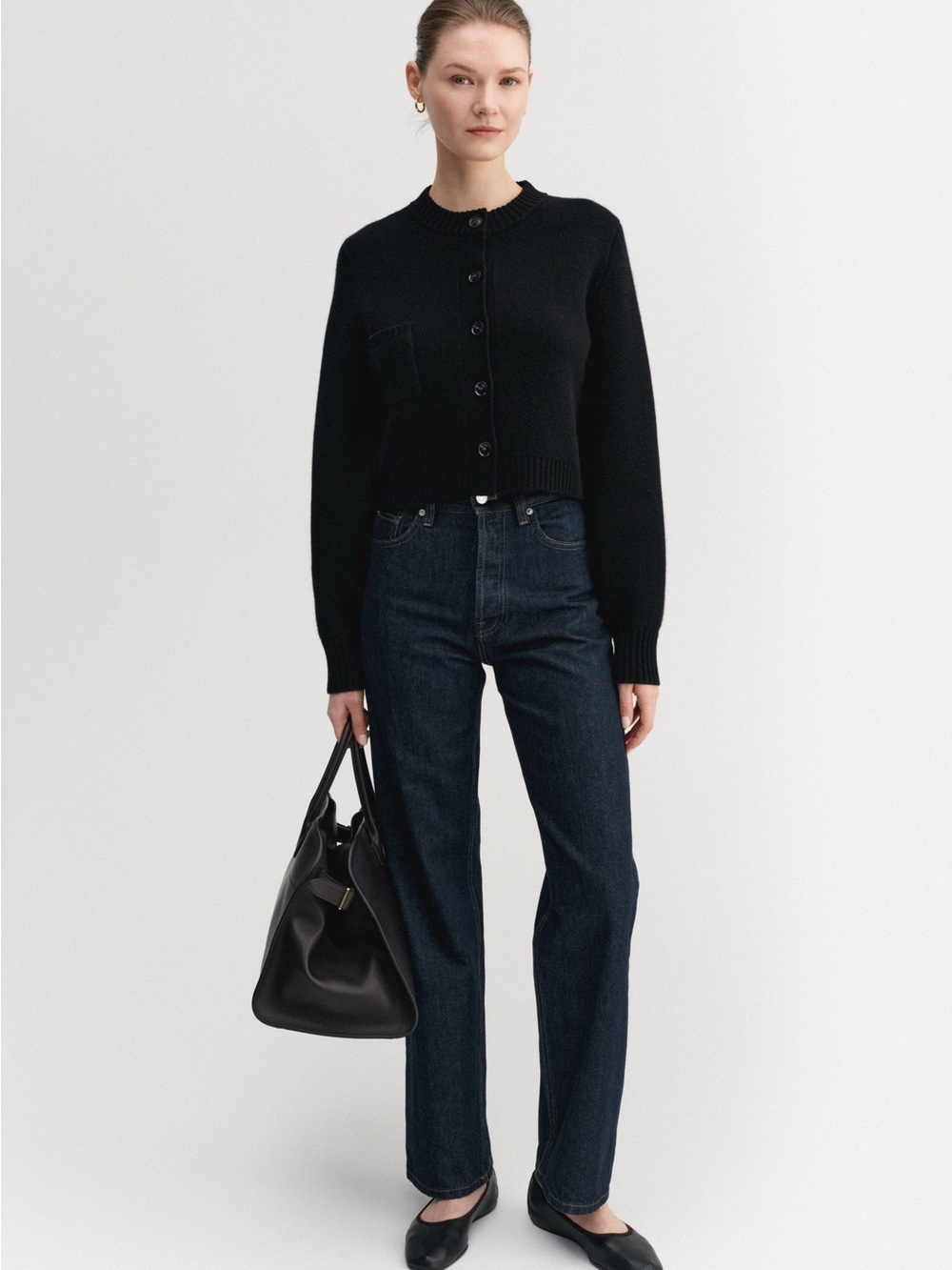 ALMADA LABEL ZOZO CARDIGAN, NAVY